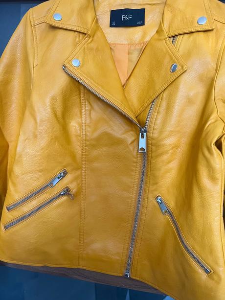 Kožená bunda, f&f,42