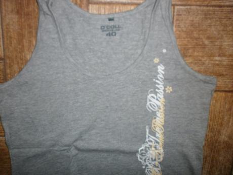 Šedé tielko športovej zn.ocoll, 40