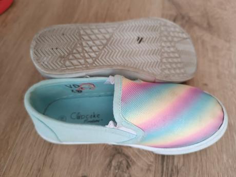 Dievčenské tenisky dúhové, cupcake,28