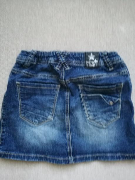 Riflová sukňa, c&a,140