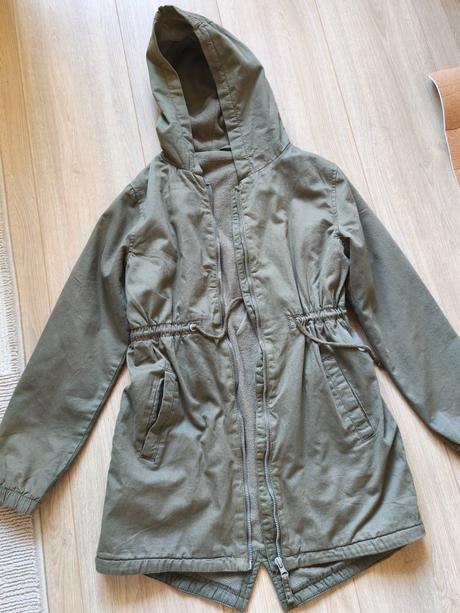 Zateplená parka bavlnená 146, 146