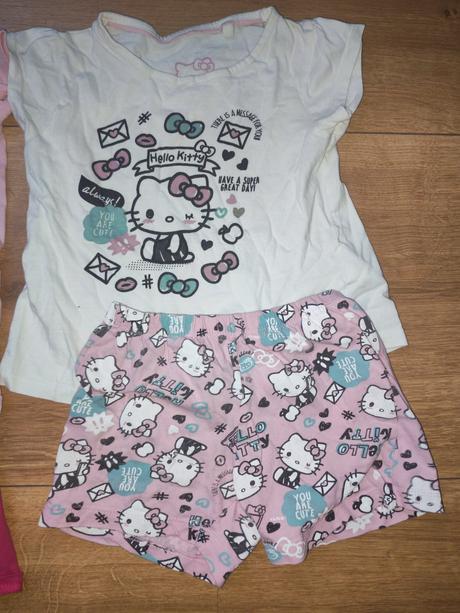 Krásne letné pyžamká, hello kitty,98