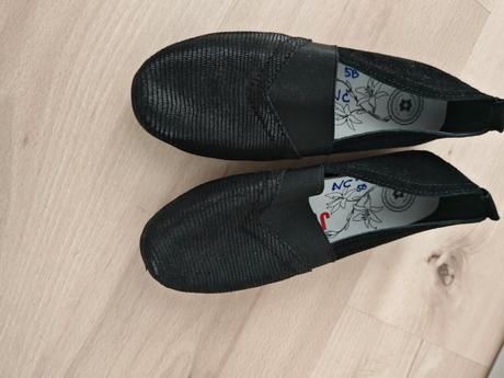 Celokožené slip on 36/37, 36