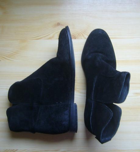 Čižmy z brúsenej kože, baťa,39