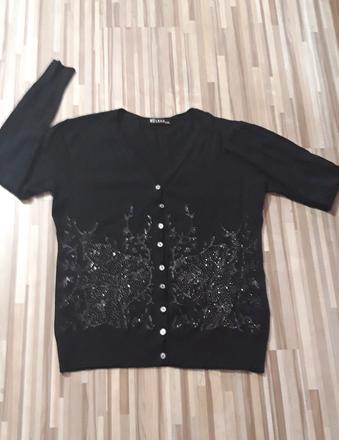 Kardigan cierny xl, xl
