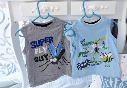 2x tričko fly-98/104, 98