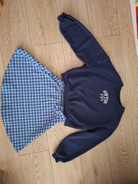 H&m suprava sukna a mikina, h&m,140