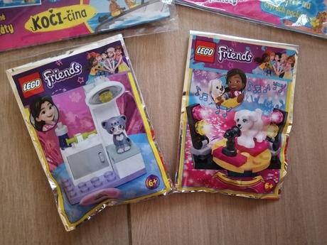 Lego friends časopis s polybag 3 rôzne, 