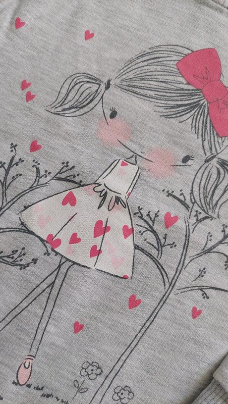 Dievčenská mikina s bábikou, 92