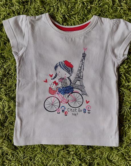 3 vzorované tričká vel. 92, 92