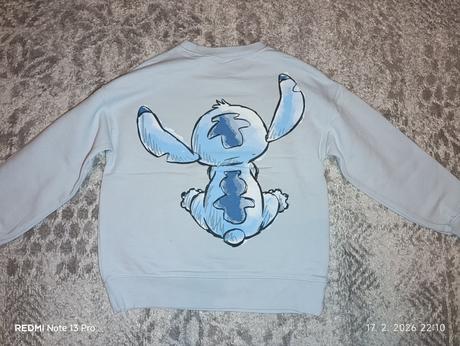 Mikina stitch, zara,140