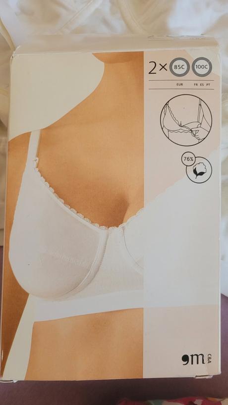 Dojčiace podprsenky veľ.85c - 2 kusy - super stav, 85c