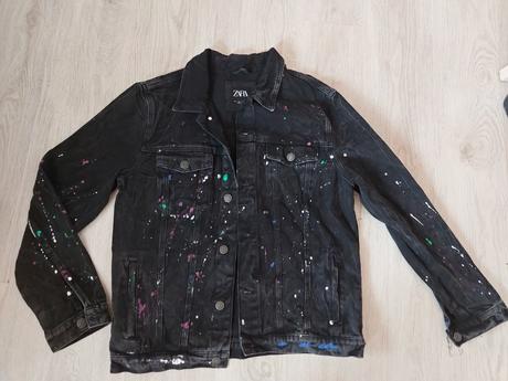 Riflová bunda, zara,l