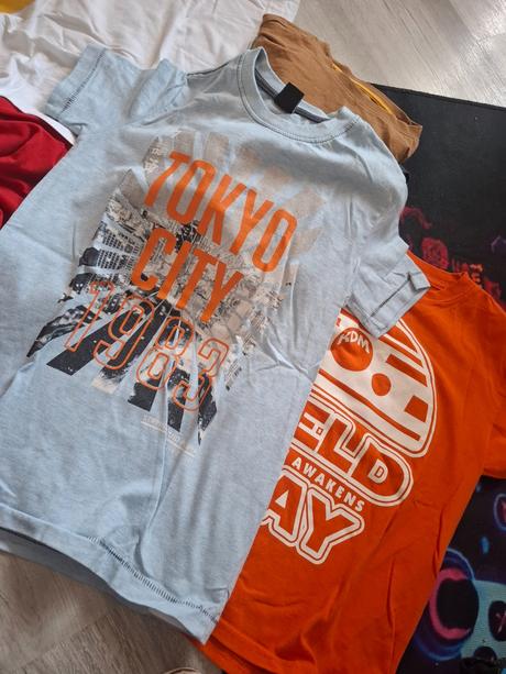 Tričká krátky rukáv veľ.146, takko,146