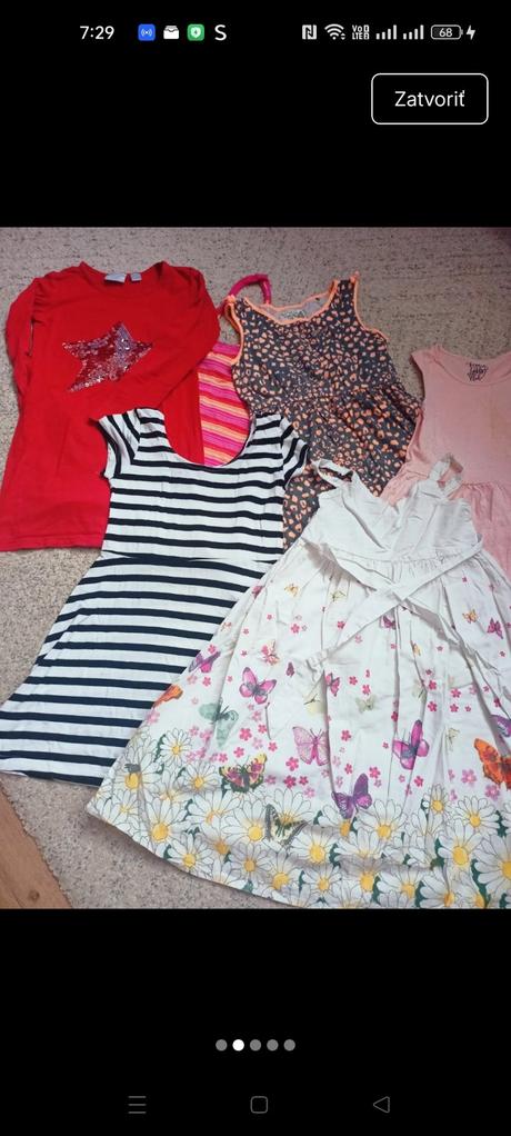 128 šaty balik, coccodrillo,128