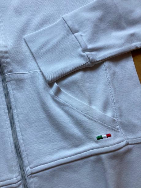 Velmi prijemna tensia biela mikina lotto, lotto,m