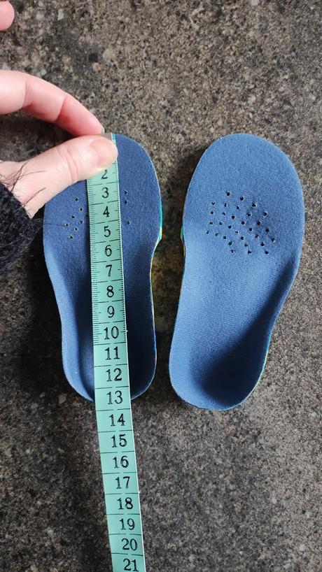 Ortopedické vložky, 23 / 24 / 25