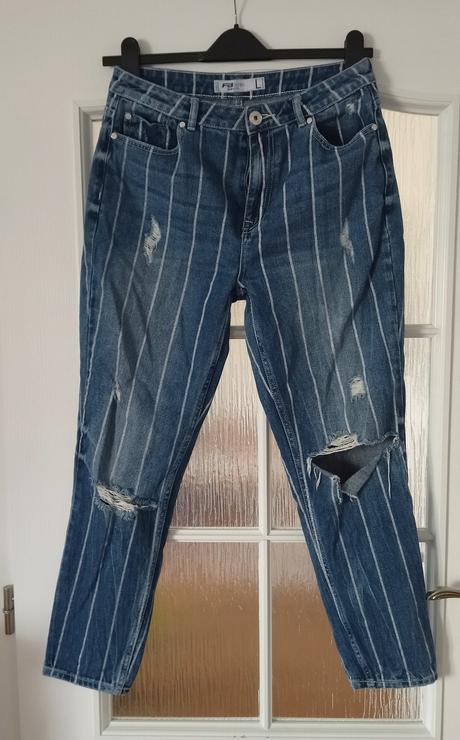 Mom jeans, fishbone,l