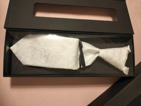 Pánska svadobná kravata bandi, 