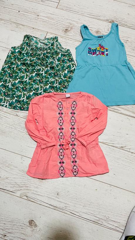 Letné šaty 92 3ks, 92