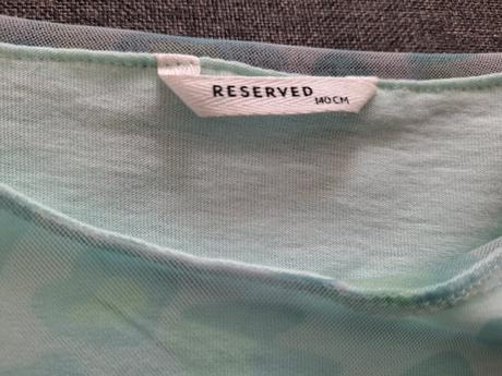 2x bluzkove tričko 140, reserved,140