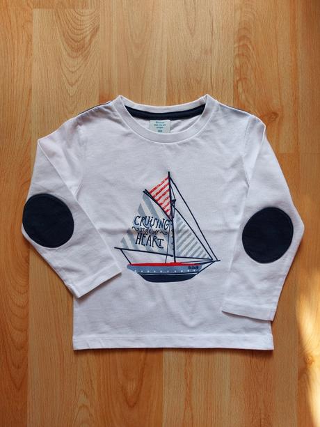 Tričko s dlhým rukávom zn. boboli, 86