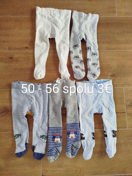 Oblečenie pre novorodenca, 50–62