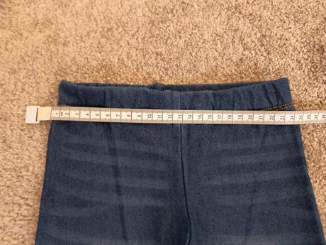 Tenšie jegginsy, h&m,110