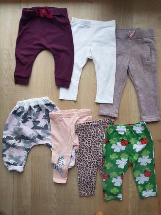 Teplaky a leginy 74 cena spolu, 74