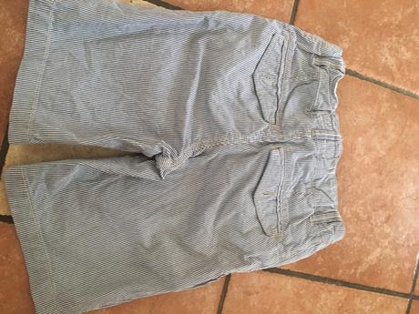 Pásikavé kraťasy, h&m,134