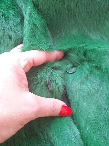 Kožušinová vesta, s