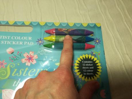 Artist pad - omalovanky s voskovkami, 