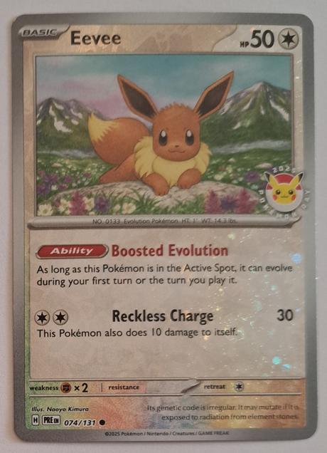 Pokémon karta eevee "prismatic evolutions" (14), 