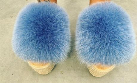 Dámske luxusné šľapky, 38