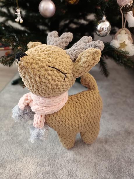 Pletená srnka / jelenček, 