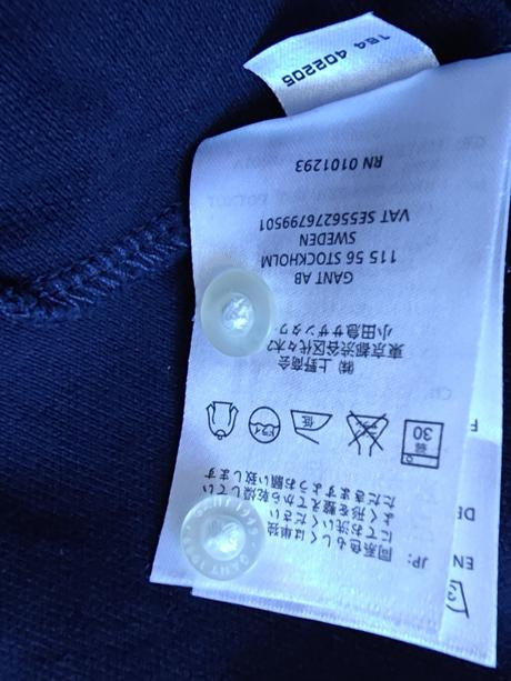 2x original gant dámske tričko m/l, gant,m