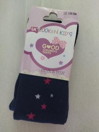 Detské bavlnené pančuchy, 128 / 134