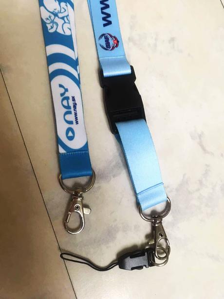 Šnúrky na kľúče 2 ks, 