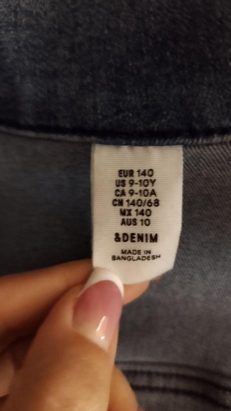 Riflovka, denim,140