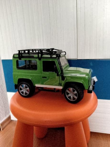 Bruder auta polícia, jeep, 