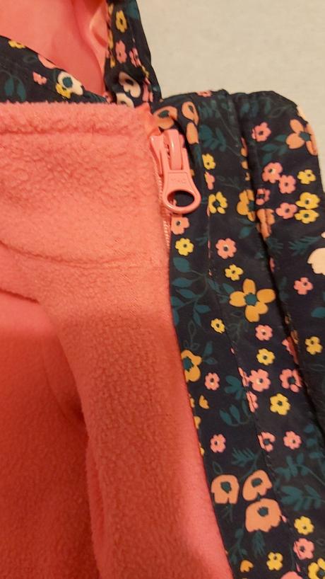 Zimná bunda kvetinková 104, f&f,104