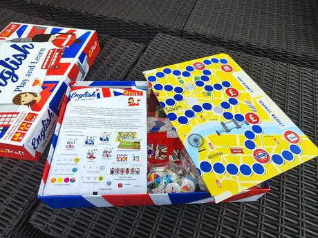 Spoločenská hra play and learn, 