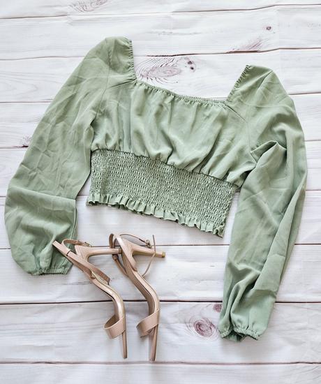 Krásna zelená blúzka, l