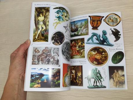 Usborne greek myths sticker book njul18,