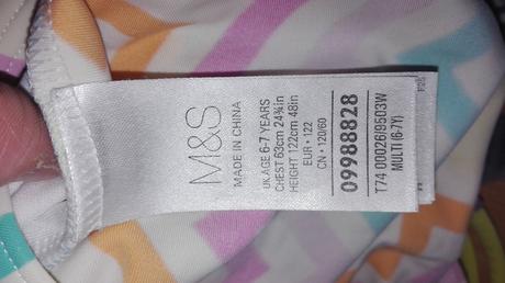 Farebne plavky, marks & spencer,122