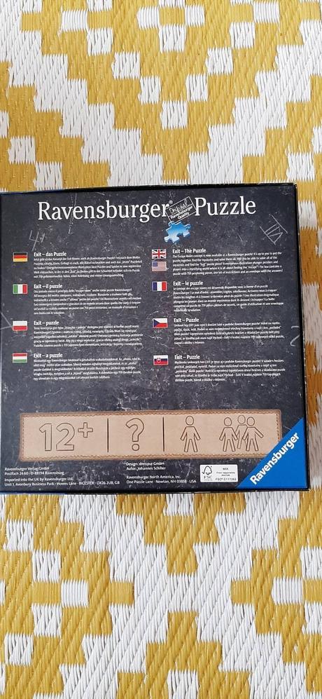 Ravensburger hvezdaren exit puzzle 759 dielikov,
