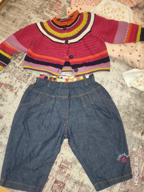 Balíček babygirl s perinkou, 19 kusov, 50–62