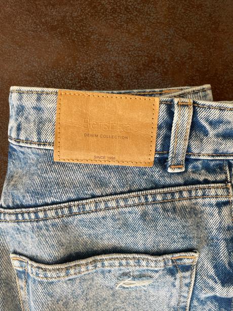 Dámske rifle, bershka,34