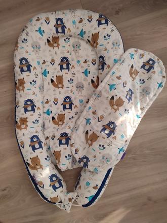 Hniezdo s dekou a vankusikom, šírka (cm): 40,dĺžka (cm): 70