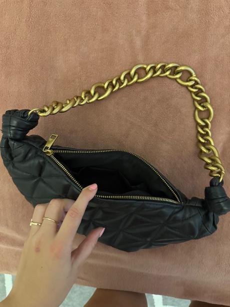 Kozena kabelka, zara